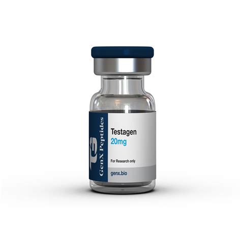 Radioactive iodine therapy (RAI) of men treated for thyroid cancer produces a dose-dependent impairment of spermatogenesis and elevation of FSH up to approximately 2 years. . Testagen peptide dosage